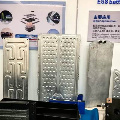 Quality Aluminum Liquid Cooling Plate 3003 Vacuum Brazed for Containerized BESS Energy Storage Systems factory