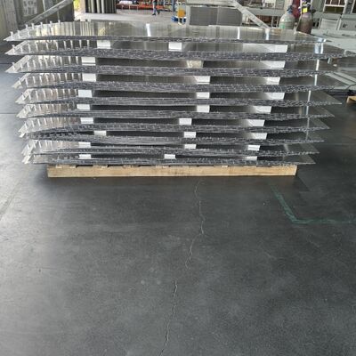 Quality Custom Aluminum Liquid Cooling Plate Brazed Micro Channel for Prismatic Battery Cell 500x300mm factory