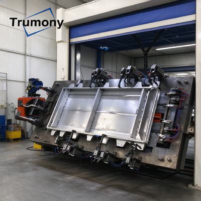 Quality Aluminum Battery Tray Bottom Enclosure 700x500x110mm Friction Stir Welded 30S Low Speed EV factory