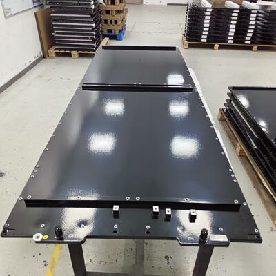 Quality 1P32S ESS Battery Tray Liquid Cold Plate Anodized Aluminum 100Ah Cell Module factory