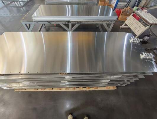 Quality High Flow Aluminum Liquid Cooling Plate for EV Fast Charging Station 350x250mm factory