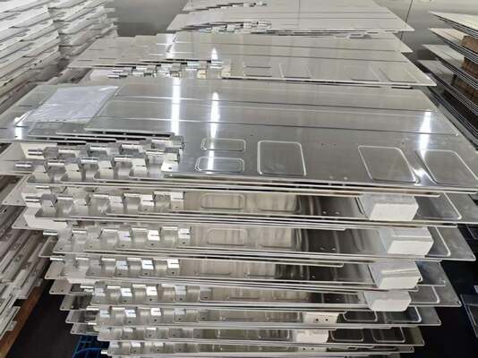 Quality Stamped Brazed Water Cooling Plate 900x550x12mm For Data Center Liquid Cooling factory