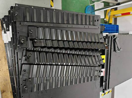 Quality 1050 Stamped Brazed Water Cooling Plate 550x380x9mm For 21700 Battery Pack factory